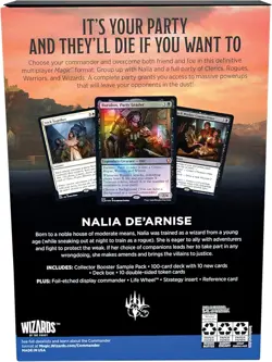 Magic The Gathering Commander Legends Battle For Baldur's Gate Party Time MTG - Image 3