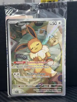 Pokemon TCG Eevee Black Star Promo 173 Prismatic Evolutions Sealed Card - Image 1