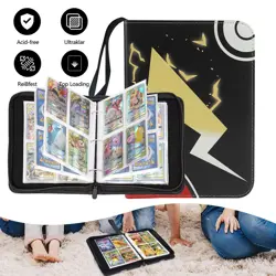 Trading Card Binder 480 Pocket Card Holder Collection Binder Pokemon Cards Album - Image 1