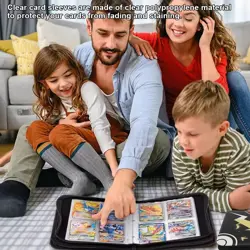 Trading Card Binder 480 Pocket Card Holder Collection Binder Pokemon Cards Album - Image 4