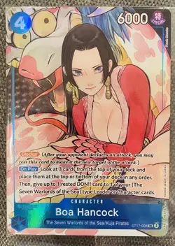Boa Hancock ST17-004 SR Full Art Promo - One Piece Illustration Box Vol 1 SEALED - Image 1