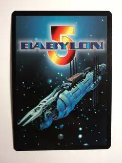 1998 BABYLON 5 CCG - THE GREAT WAR - RARE CARD - Z'ATHRAS - Image 2