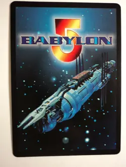 1998 BABYLON 5 CCG - THE SHADOWS - RARE CARD - VORLON SPACE - Image 2