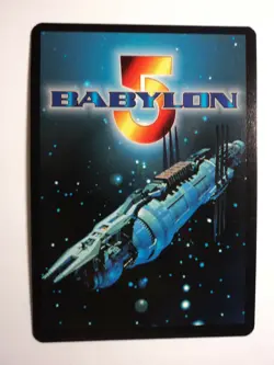1998 BABYLON 5 CCG - THE GREAT WAR - RARE CARD - EMFEELI - Image 2