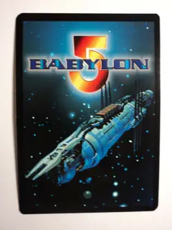 1998 BABYLON 5 CCG - THE GREAT WAR - RARE CARD - VALARIUS - Image 2