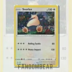 Snorlax COSMOS HOLO RARE PROMO card 140/202 SWSH Base Set 2020 Pokemon TCG - Image 5