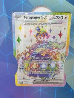 Terapagos UPC 3 Card Promo Set Display Cinderace Lapras Pokemon SVP 163 164 165 - Image 4
