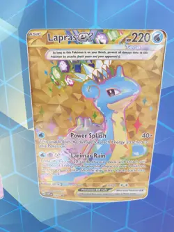Terapagos UPC 3 Card Promo Set Display Cinderace Lapras Pokemon SVP 163 164 165 - Image 5