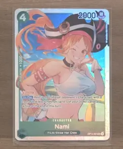 Nami OP14-031 (SR) The Azure Sea’s Seven One Piece TCG English - Image 1