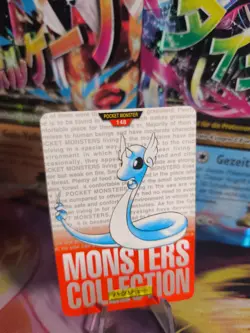 Pokemon Karte Card carddass Monsters collection Red 1996 japanese Dragonair Exc - Image 1