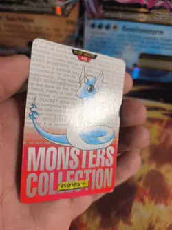 Pokemon Karte Card carddass Monsters collection Red 1996 japanese Dragonair Exc - Image 4