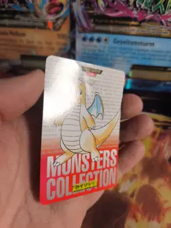 Pokemon Karte Card carddass Monsters collection Red 1996 japanese Dragonite VG - Image 4