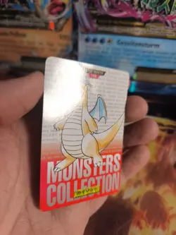Pokemon Karte Card carddass Monsters collection Red 1996 japanese Dragonite VG - Image 5