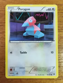 Porygon Pokemon Card, Plasma Blast Set 72/101 - Image 1