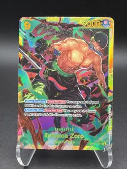 Roronoa Zoro OP06-118 SEC - One Piece TCG - English Card Near-Mint Secret Rare - Image 1