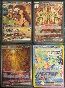 POKEMON TERAPAGOS ARVEN’S MABOSSTIFF EX SIR SPECIAL ILLUSTRATION RARE CARD LOT ! - Image 1
