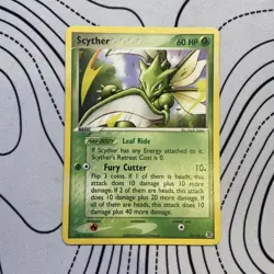 Scyther 29/112 Fire Red Leaf Green Set Pokemon Card - Image 1