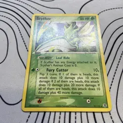 Scyther 29/112 Fire Red Leaf Green Set Pokemon Card - Image 2
