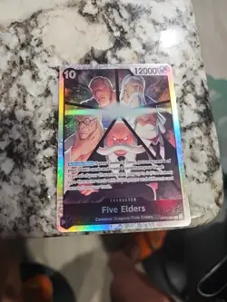 Five Elders OP13-082 SR - Carrying on His Will - ONE PIECE Card Game - English - Image 1