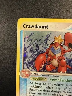 Crawdaunt 3/97 EX Dragon 2003 Rare Holo e-Series Pokemon Card TCG - Image 3