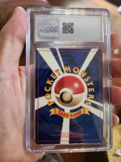 CGC 9.5 MINT+ Meowth #052 1997 Pokemon Japanese Jungle Vintage WOTC Card - Image 3