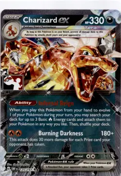 Charizard ex 125/197 Prize Pack Series Cards Holo - Image 1