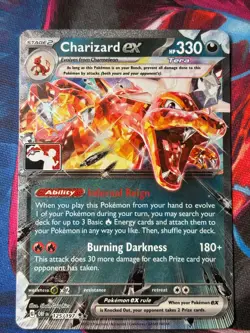 Charizard ex 125/197 Prize Pack Series Cards Holo - Image 1