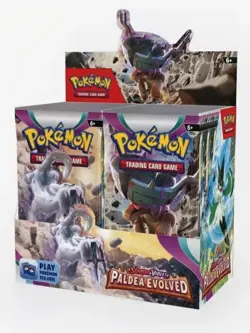 Sealed Pokemon TCG: Scarlet & Violet Paldea Evolved Booster Box - Image 1