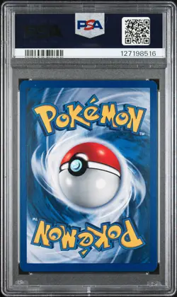 1999 POKEMON GAME SHADOWLESS #1 ALAKAZAM-HOLO PSA 7 - Image 2