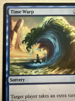 Time Warp – NM MTG Extra Turn Sorcery Explorer's of Ixalan - Image 3