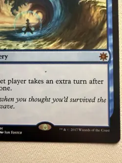 Time Warp – NM MTG Extra Turn Sorcery Explorer's of Ixalan - Image 4