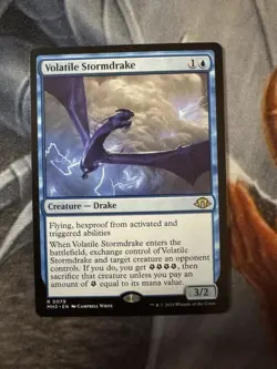 Volatile Stormdrake Modern Horizons 3 Regular NM R 0079 - Image 1