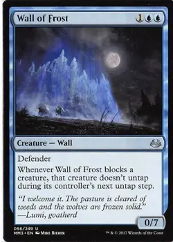 Wall of Frost Modern Masters 2017 Light Play MTG Magic DNA GAMES - Image 1