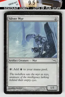 Magic_the_gathering Mirrodin Silver Myr - Image 1