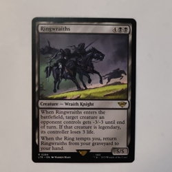 Ringwraiths #284 (NM) Lord of the Rings LTR Magic MTG - Image 1