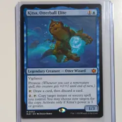 MTG Magic the Gathering Kitsa, Otterball Elite 54 Bloomburrow Regular NM - Image 1