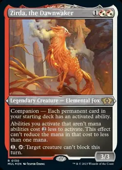 1 x Zirda, the Dawnwaker - Foil Etched - March of the Machine: Multiverse Legend - Image 1