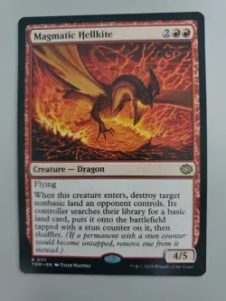 MTG Magmatic Hellkite Tarkir: Dragonstorm Regular Rare - Image 1