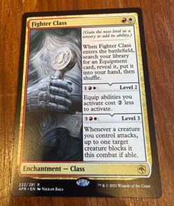 Fighter Class - Adventures in the Forgotten Realms (MTG) - Image 1