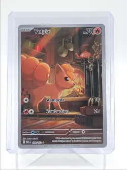 VULPIX 2025 POKEMON MEGA EVOLUTIONS ILLUSTRATION RARE FA 138/132 Q5686 - Image 1