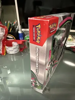 Pokemon TCG: Scarlet & Violet- Iron Valiant EX Collection Box NEW FACTORY SEALED - Image 3