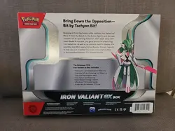 Pokemon TCG - Scarlet & Violet- Iron Valiant EX Collection Box - NEW SEALED - Image 3