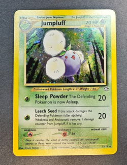 Jumpluff 7/111 Neo Genesis Unlimited Holo Rare NM Vintage WOTC Pokemon TCG - Image 1