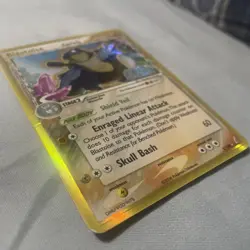 Blastoise Pokemon Delta Species Crystal Guardians Stamp Reverse Holo 2/100 - Image 2