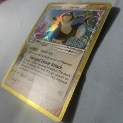 Blastoise Pokemon Delta Species Crystal Guardians Stamp Reverse Holo 2/100 - Image 5