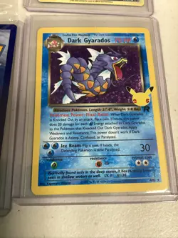 Lot Of 4 Pokemon TCG Greninja Gold Star Celebrations ETB Promo Dark Gyarados - Image 4
