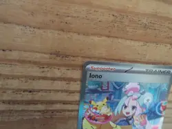 Iono 269/193 Special Illustration Rare Pokemon TCG SV02: Paldea Evolved NM - Image 2