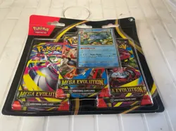 Pokemon Mega Evolution Base Set 3-Pack Blister Golduck New Sealed - Image 1