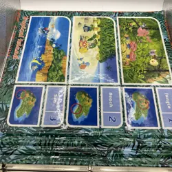Pokemon SOUTHERN ISLANDS English BINDER ONLY 2001 GOOD SHAPE - Image 2