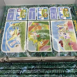 Pokemon SOUTHERN ISLANDS English BINDER ONLY 2001 GOOD SHAPE - Image 3